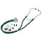 Veridian Healthcare Sterling Sprague Rappaport-Type Stethoscope, Hunter Green, Boxed 05-11006 - alternate 1